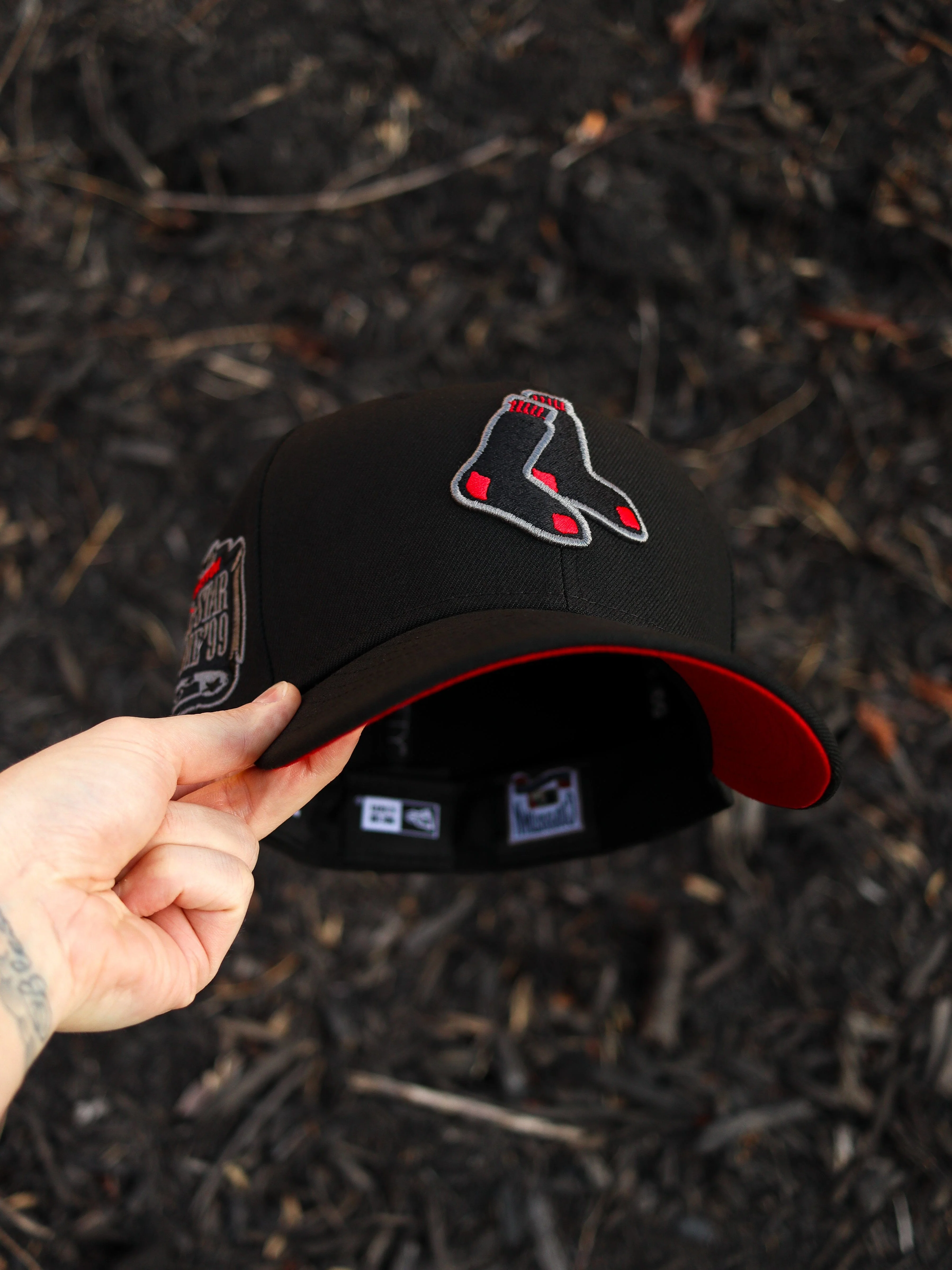 Red Sox blk/red